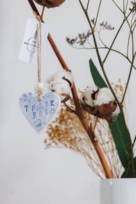 Helen Meuwissen | Thank You Heart Decoration