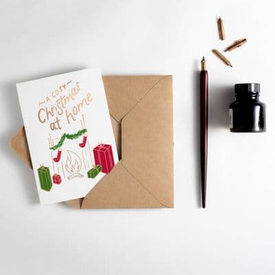 Hunter Paper Co | A Cosy Christmas at Home Card