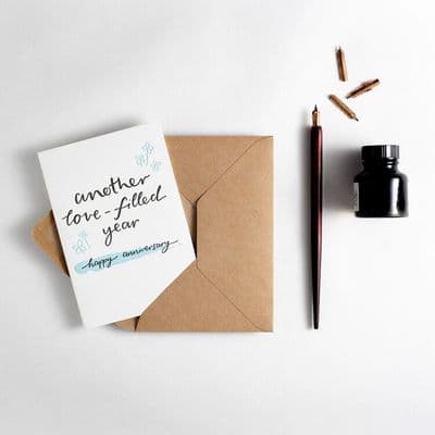 Hunter Paper Co | Another Love-Filled Year Anniversary Card