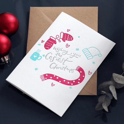 Hunter Paper Co | Cosiest Christmas Card