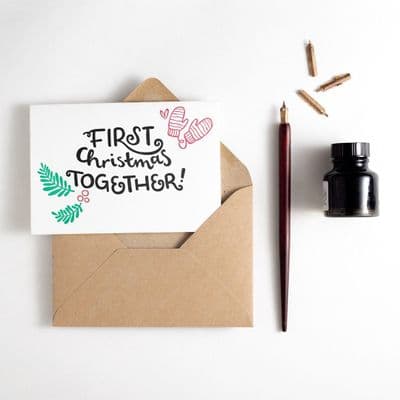 Hunter Paper Co | First Christmas Together Card