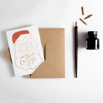 Hunter Paper Co | Merry Christmas Grandson Card