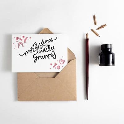 Hunter Paper Co | Merry Christmas Granny Card