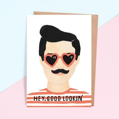 Jade Fisher | Hey Good Lookin' Boy Card