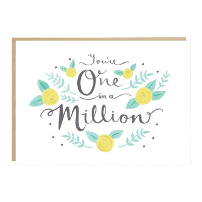 Jade Fisher | One in a Million Card