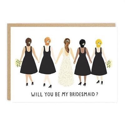 Jade Fisher | Will You Be My Bridesmaid? Card