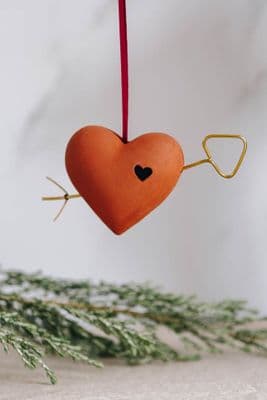 Jemma Millen | Hanging Terracotta Heart