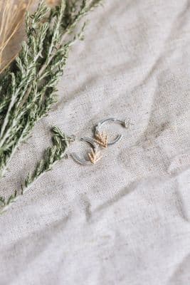 Jill Graham | Forest Gold Hoop Earrings