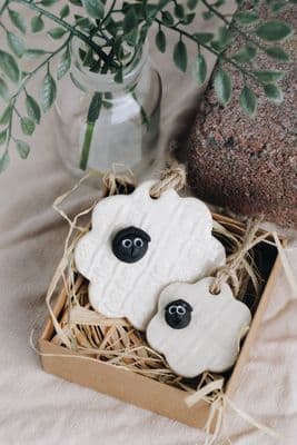 Joan O'Halloran | Ceramic Lamb & Ewe Sheep