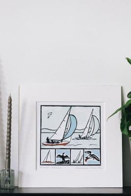 Joanna Martin | Broad Reach Sailing Print