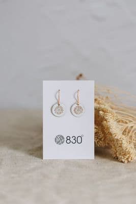Justine Nettleton Round Drop Earrings | Daisy