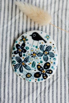 Karen Risby | Floral Bird Brooch
