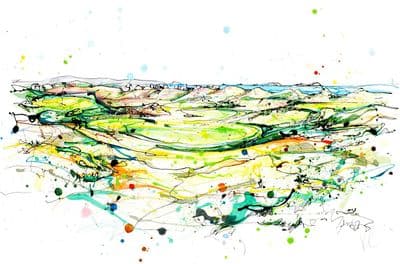 Kathryn Callaghan | Calamity Corner and the Skerries Print