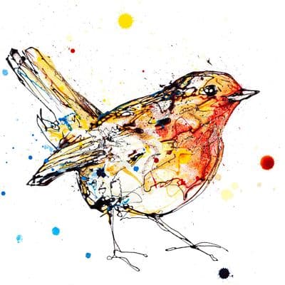 Kathryn Callaghan | Dawn Robin Print