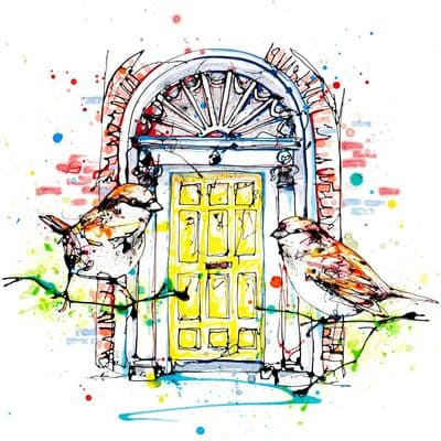 Kathryn Callaghan | Dublin Doors Print