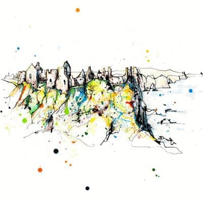 Kathryn Callaghan | Dunluce Castle Print