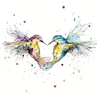 Kathryn Callaghan | Forever Hummingbirds Print