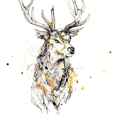 Kathryn Callaghan | Grand Stag Print