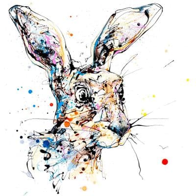 Kathryn Callaghan | Hartley Hare Print