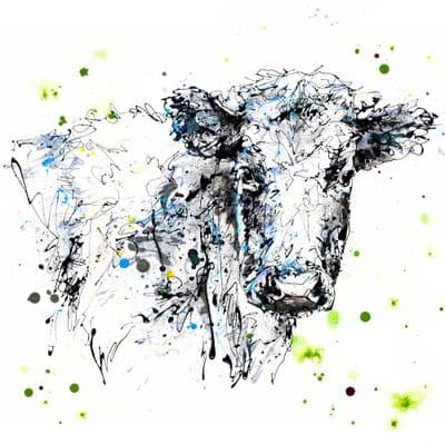 Kathryn Callaghan | Pastures New Cow Print