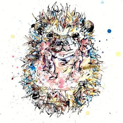 Kathryn Callaghan | Pickles Hedgehog Print