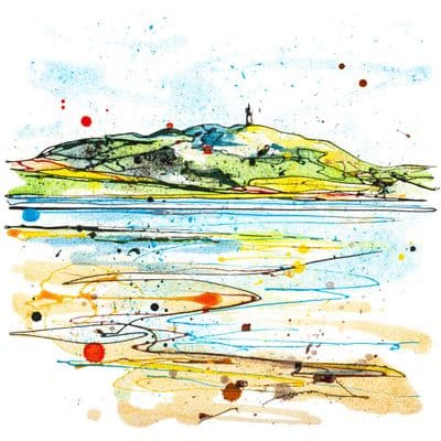 Kathryn Callaghan | Scrabo from the Lough Print