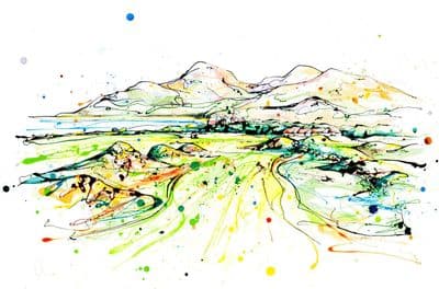 Kathryn Callaghan | The 9th, Royal County Down Print