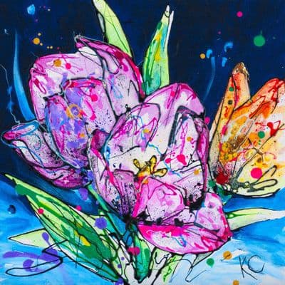 Kathryn Callaghan | Understanding Tulips Print