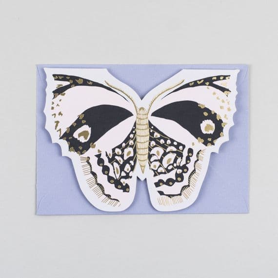 Katie Housley Cards & Stationery | Pink Butterfly Card |  Butterfly Cards