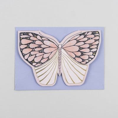 Katie Housley | Pink Butterfly Carda