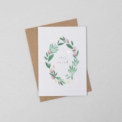 Katie Housley | Stay Weird Card