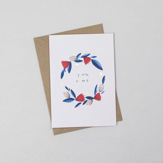 Katie Housley Cards & Stationery | You + Me Valentine's Day Card | Love Cards