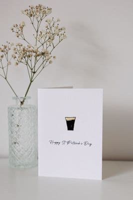 Katie Kelly | St Patrick's Day Guinness Card