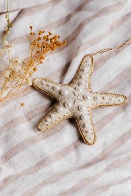 Katie Larmour I Irish Linen Starfish Decoration