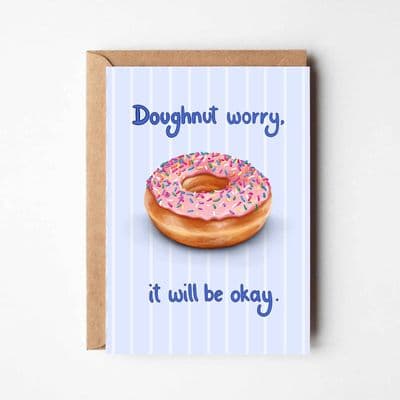 Katie Tinkler | Doughnot Worry Card