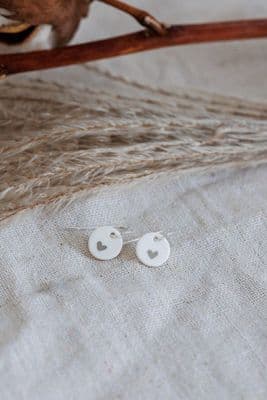 Katy Mai | Origin Drop Earrings | Heart