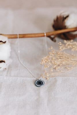 Katy Mai | Origin Pendant | Indigo Flower