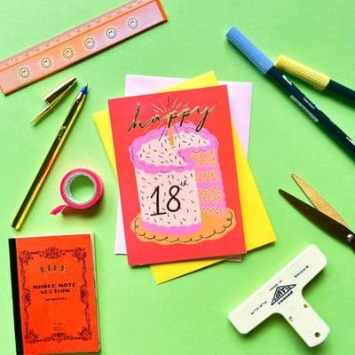 Kerrie McNeill | 18th Birthday Card