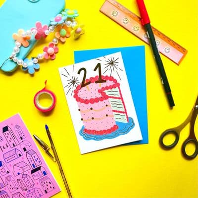 Kerrie McNeill | 21st Birthday Card