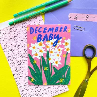 Kerrie McNeill | December Baby Card