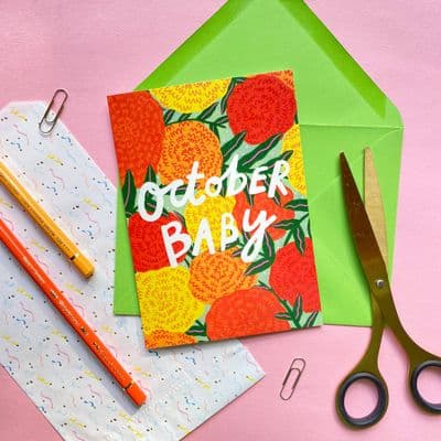 Kerrie McNeill | October Baby Card