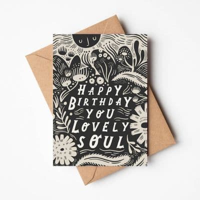 Lauren Marina | Happy Birthday Lovely Soul Card