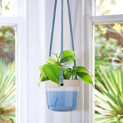Libby Ballard | Hazy Skyline Hanging Planter
