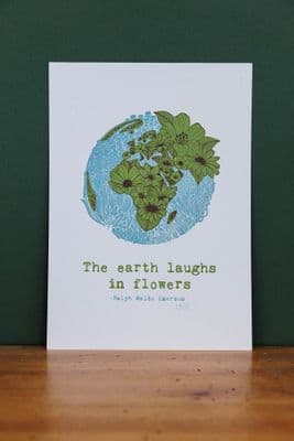 Lisa Lawlor | Earth Laughs in Flowers Screen Print