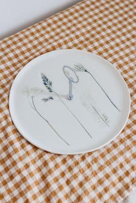 Louise Browne | Large Cake Stand | White