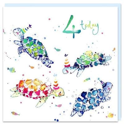 Louise Mulgrew | 4 Today Birthday Boy Card