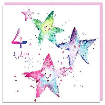 Louise Mulgrew | 4 Today Birthday Girl Card