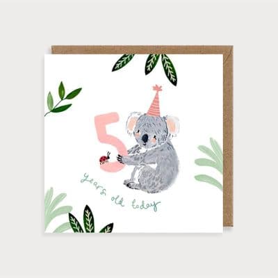 Louise Mulgrew | 5 Years Old Today Card