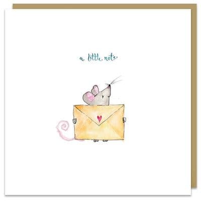 Louise Mulgrew | A Little Note Mouse Card