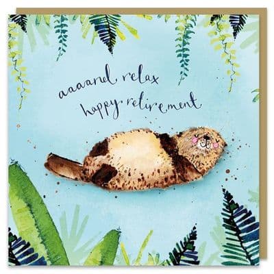 Louise Mulgrew | Aaaand Relax Retirement Card